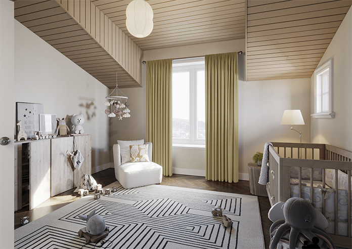 Shima Faux Silk, Latte - Made to Measure Curtains - Image 7